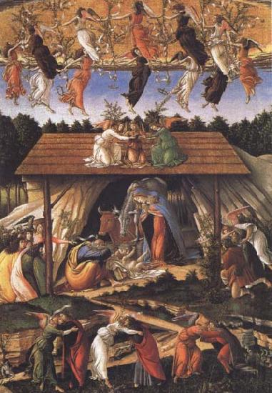 Sandro Botticelli Mystic Nativity Spain oil painting art